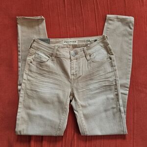 Bullhead Low Rise Skinniest Ankle Blush Colored Denim Jeans 24 - NWT